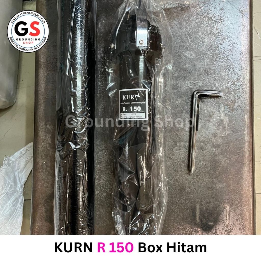 Jual KURN R 150 Box Hitam / Alat Penangkal Petir Kurn Box Hitam Tipe ...