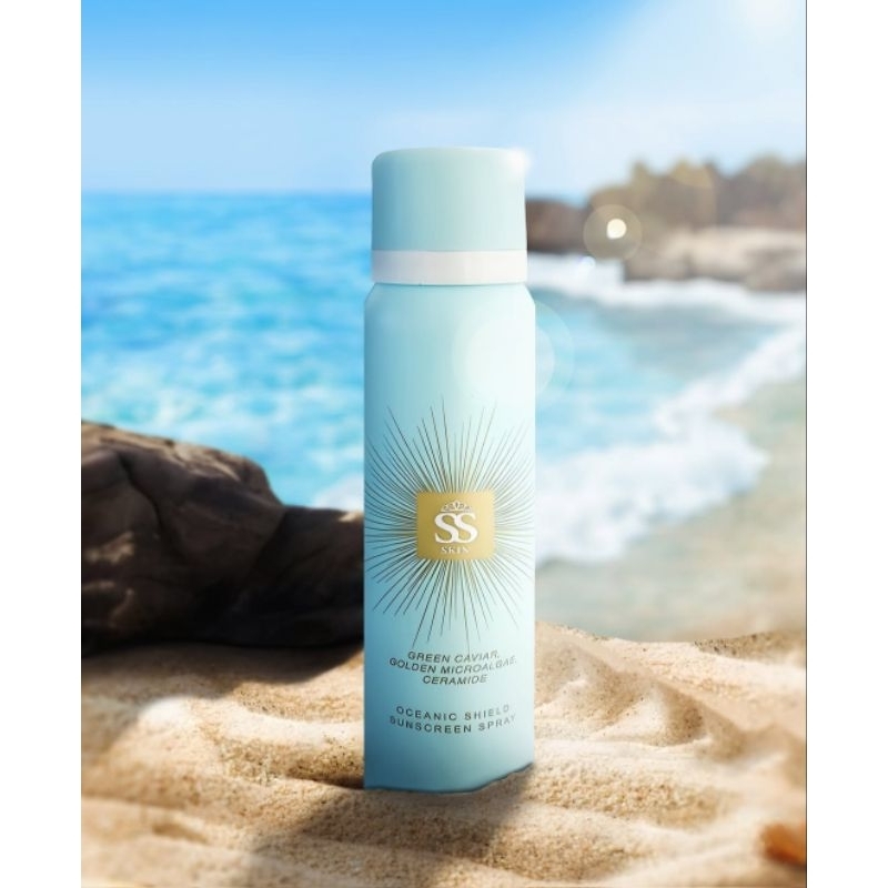 Jual SSSKIN - OCEANIC SHIELD SUNSCREEN SPRAY SPF 50 PA++++ | Shopee ...