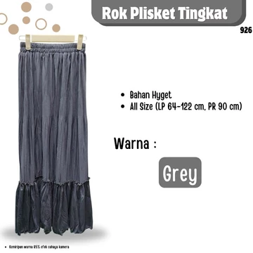 Rok Plisket Mayung Hyget Premium Rok Skirt Rok Wanita Ruffle Rok Wanita Anti Nerawang