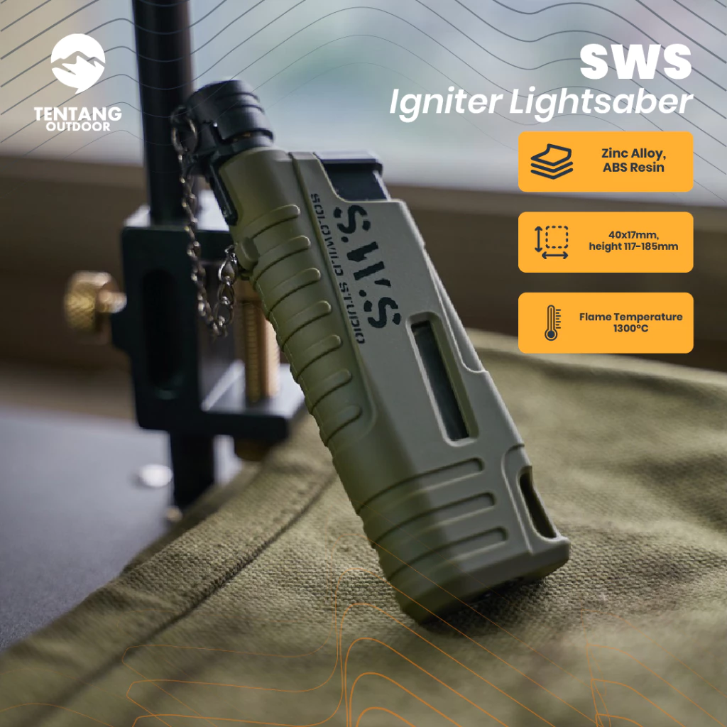 Penyala Api Portable SWS Igniter Lightsaber Mini Camping Outdoor