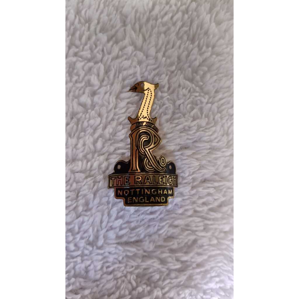 Jual THE RALEIGH baru - Plat Emblem Logo Sepeda Ontel Jawa Merk The ...