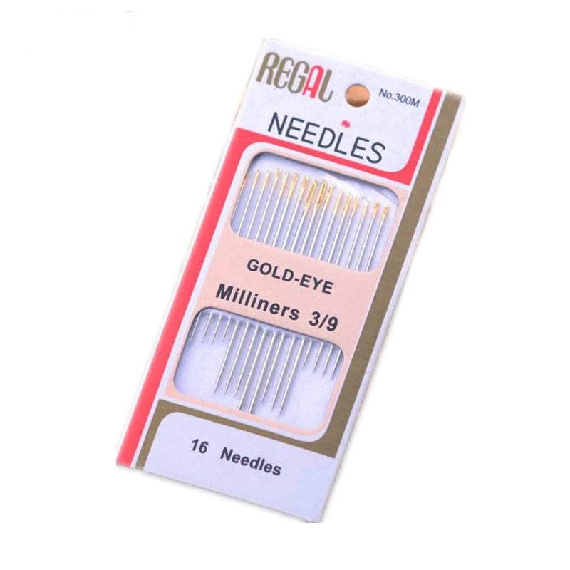 Jual Jarum Jahit Tangan Regal Set Isi 16 Payet REGAL GOLD EYE MILINERS ...