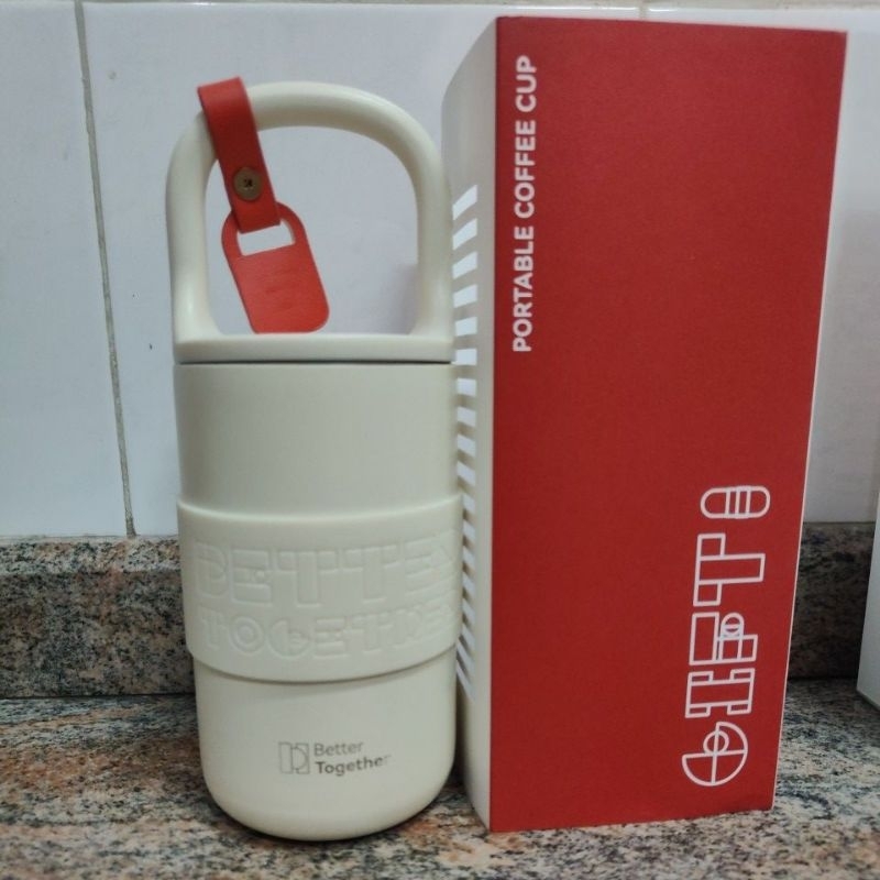 Jual Tumbler Portable Coffee Cup Huawei kapasitas 400ml | Shopee Indonesia