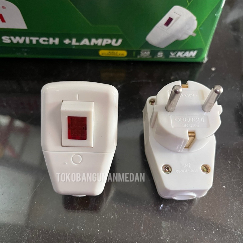 Jual Steker on off switch ORENCHI / Kepala cok kan saklar | Shopee ...