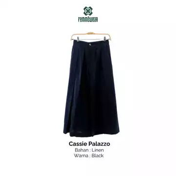 Femmewear Cassie Palazzo Culottes I Kulot Linen Casual