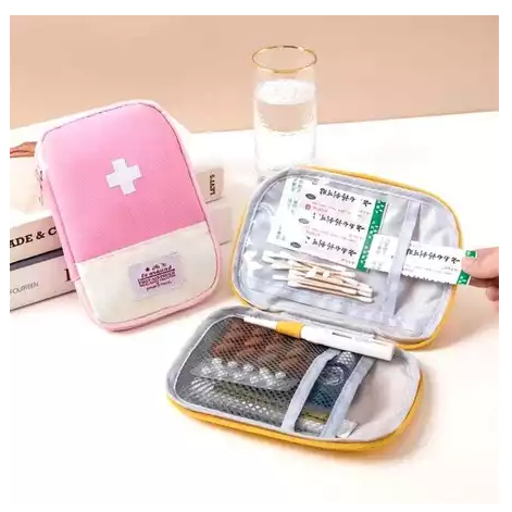 Jual POM Tas P3k Besar Kantong Obat Travel Tempat obat First Aid Kit ...
