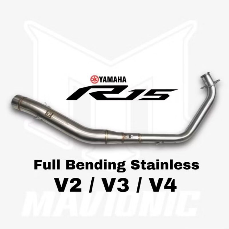 Jual Header Leher Knalpot Bending R15 V2 V3 V4 Original Mavionic Inlet ...