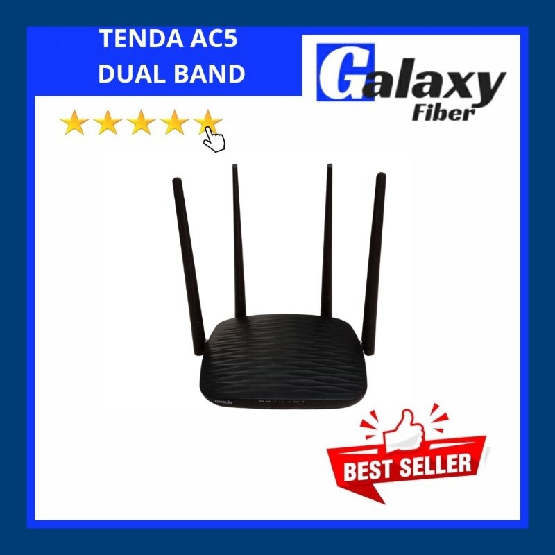 Jual Tenda Ac5 dual band wifi router second dengan adaptor | Shopee ...