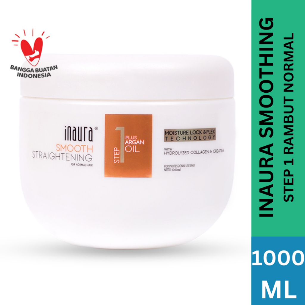 Jual INAURA Smoothing Rambut Step 1 1kg PREMIUM SMART, SMART, SMOOTH ...