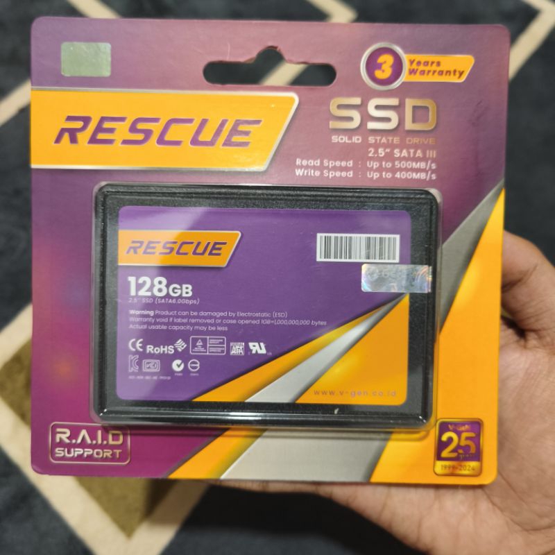 Jual SSD Rescue 128gb (New Arrival) Garansi 3 Tahun | Shopee Indonesia