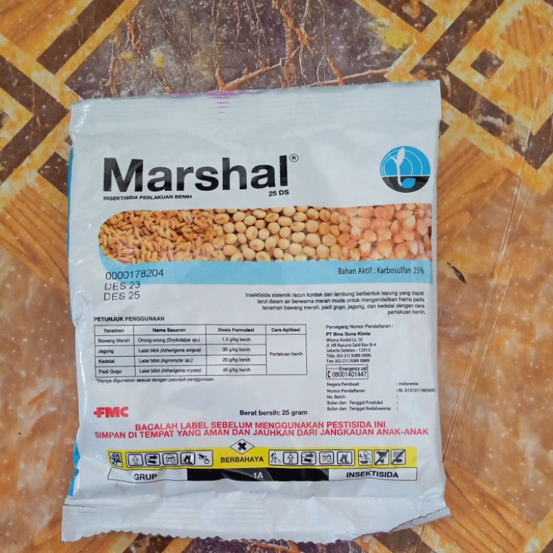 Jual Marshal Insektisida Kemasan Sachet 25 GR | Shopee Indonesia