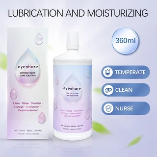 Eyeshare Cairan 360ml/120ml/60ml Pembersih Softlens Merk Solution