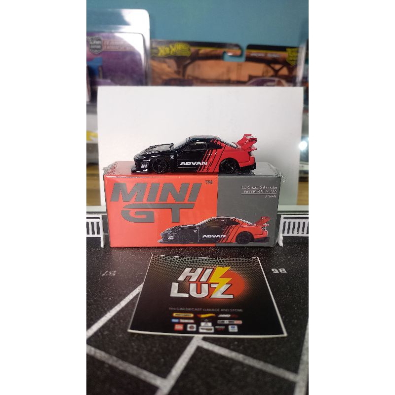 Jual ADVAN Mini GT silvia s15 LB super silhoutte | Shopee Indonesia