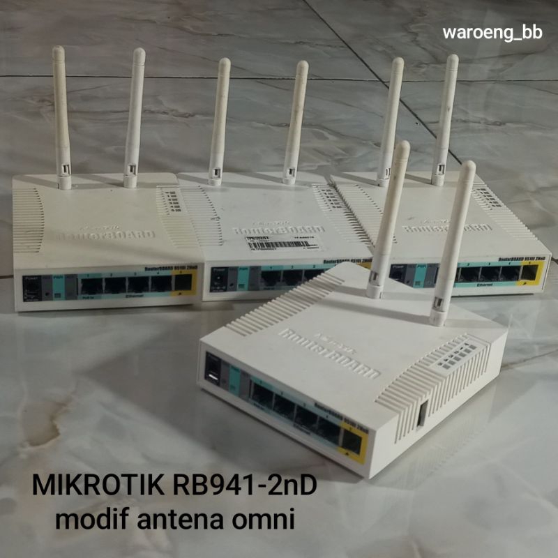 Jual MIKROTIK RB941-2nD modif antena Omni | Shopee Indonesia