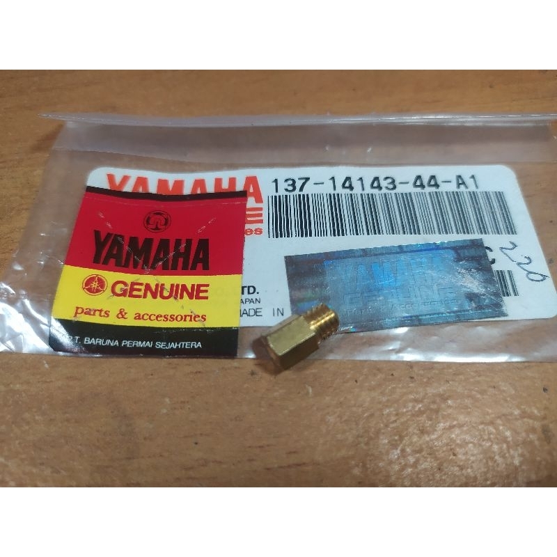 Jual Main jet karburator 220 Yamaha RX KING RXZ RX SERIES original nos ...