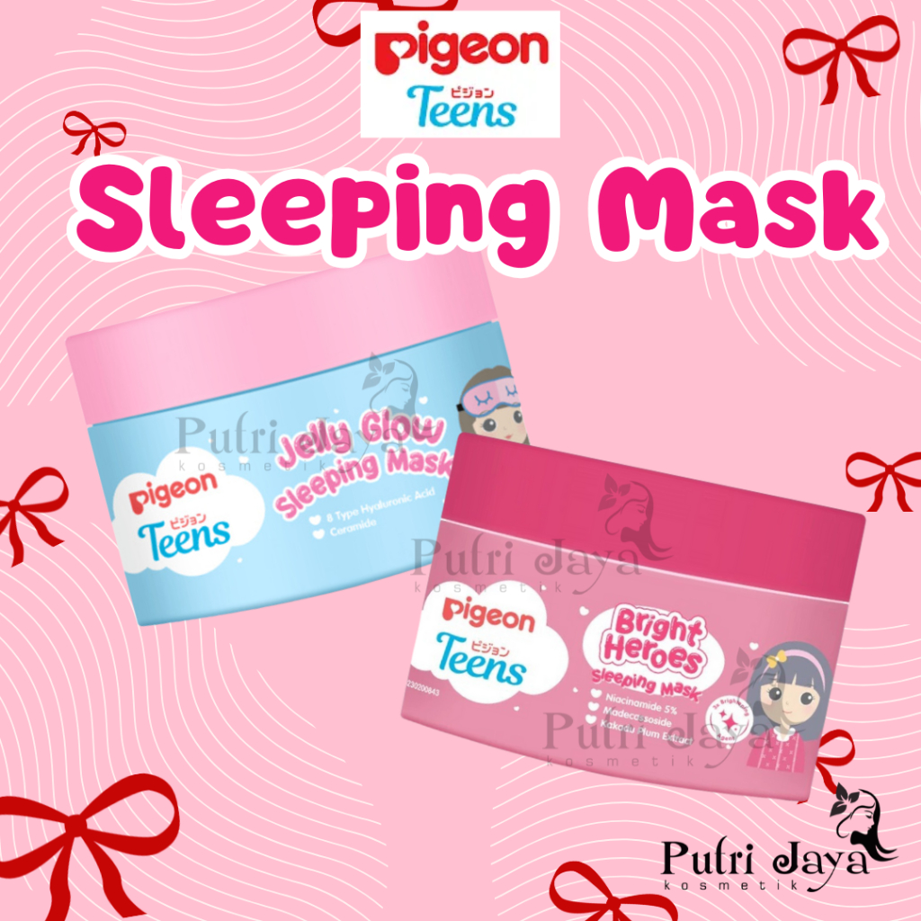 Jual PIGEON TEENS Sleeping Mask | Jelly / Bright Heroes | 30gr | Shopee ...