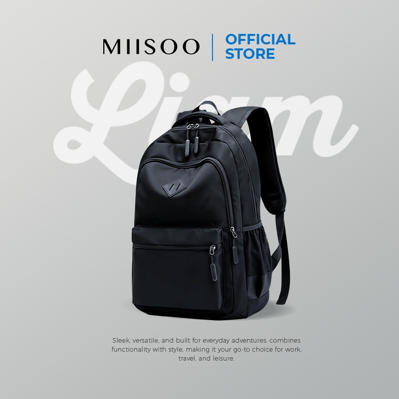 Jual MIISOO LIAM Backpack Tas Ransel/Tas Sekolah/Tas Travel/Backpack ...