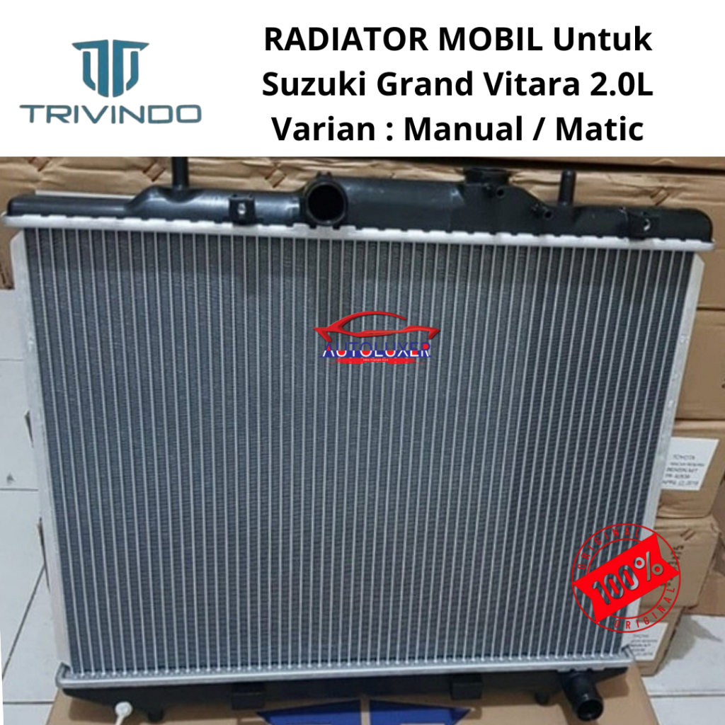 Jual Trivindo Radiator Assy Mobil Suzuki Grand Vitara 2.0L J20A Manual ...