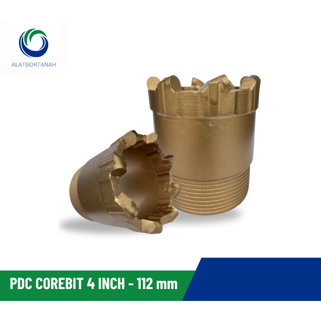Jual PDC Core Bit 4 Inch - 112 mm Cocok untuk Geotech/Soil ...