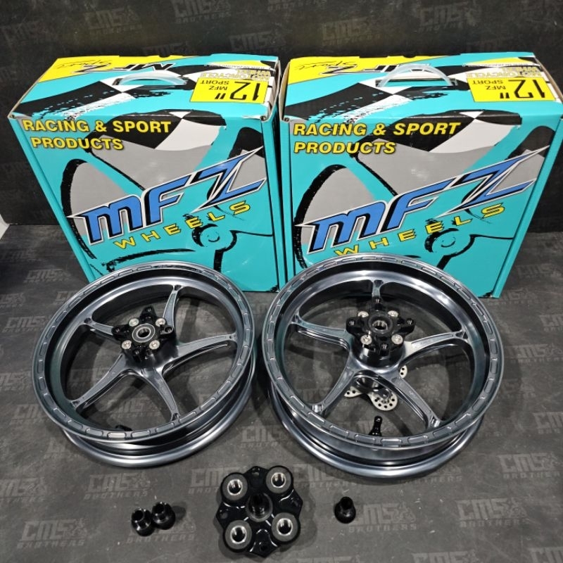 Jual Velg MFZ Forged Rims Honda Monkey 125 ring 12 x 250 300 Titanium ...