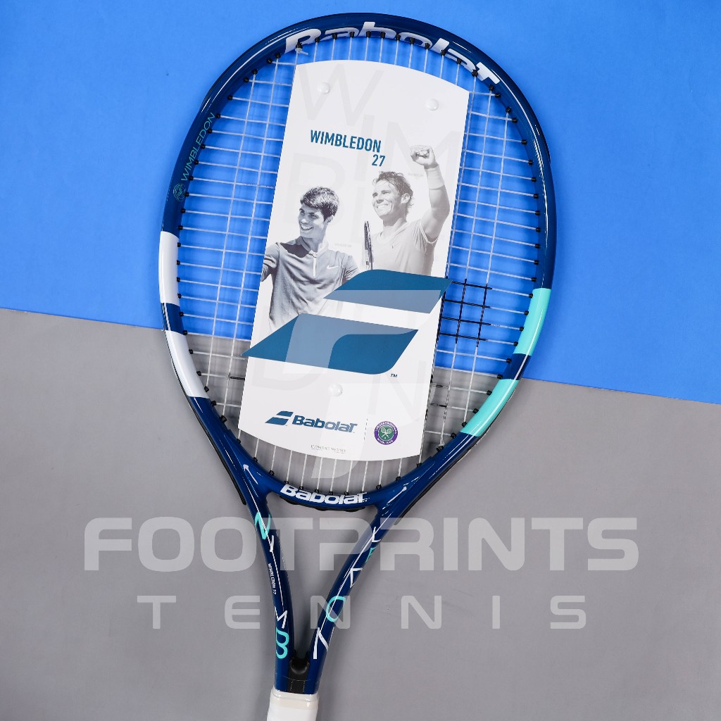 Jual Raket Tenis Babolat Wimbledon 27 105 Tennis Racket 280 g | Shopee ...