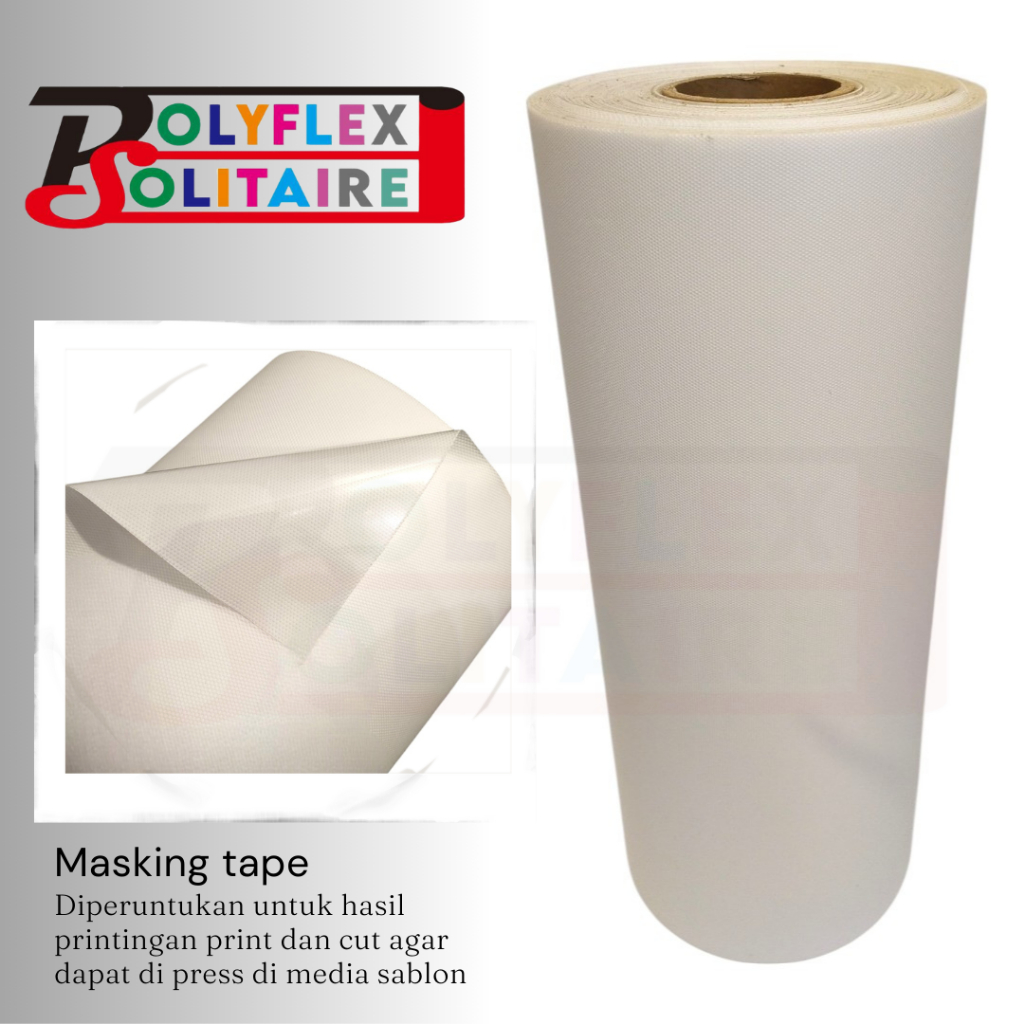 Jual Polyflex Solitaire Polyflex Masking Tape Made In Korea | Shopee ...