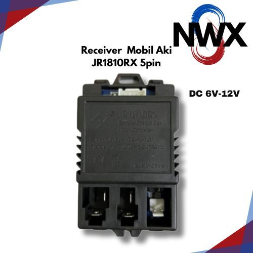 Récepteur 5/7 Broches JR1810RX 6-12V - Pour Boîte De Contrôle Voiture électrique Enfant, Télécommande Incluse