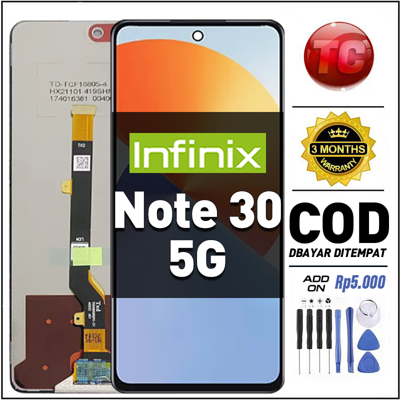 Jual LCD Infinix NOTE 30 5G Original 100 Fullset Asli Ori Touchscreen ...
