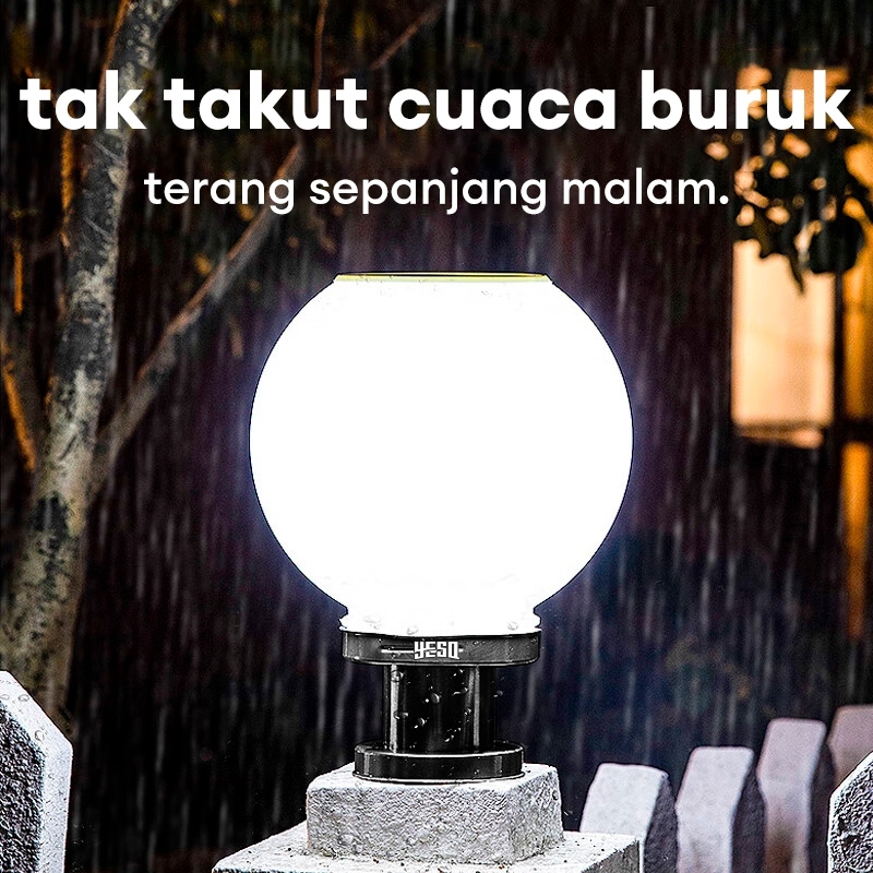Jual YESQ Lampu Taman Tenaga Matahari LED Tahan Air IP67 Dan Tahan ...