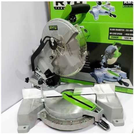 Jual Ryu RMS 255 Mesin Potong Alumunium Kayu Mitre Saw 10
