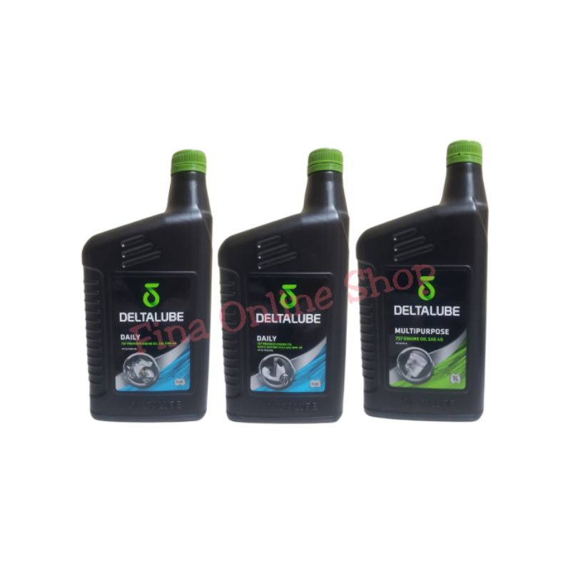 Jual Deltalube 757 Premium Engine Oil Daily / Multipurpose / Adventure ...