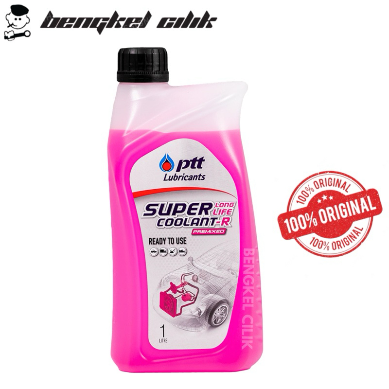Jual AIR RADIATOR PTT SUPER COOLANT-R PREMIXED LONG LIFE 1L | Shopee ...