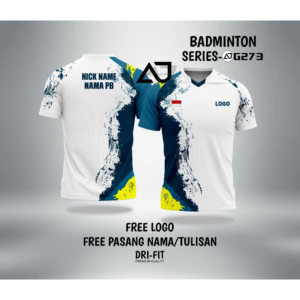Desain Jersey Bulutangkis Contoh Design Baju Badminton Jual JERSEY