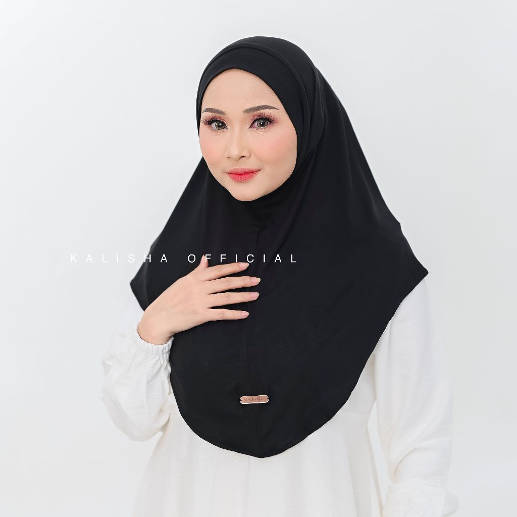 Kalisha X Mima Vanya Instan Bergo Rayon Viscose Ukuran M L