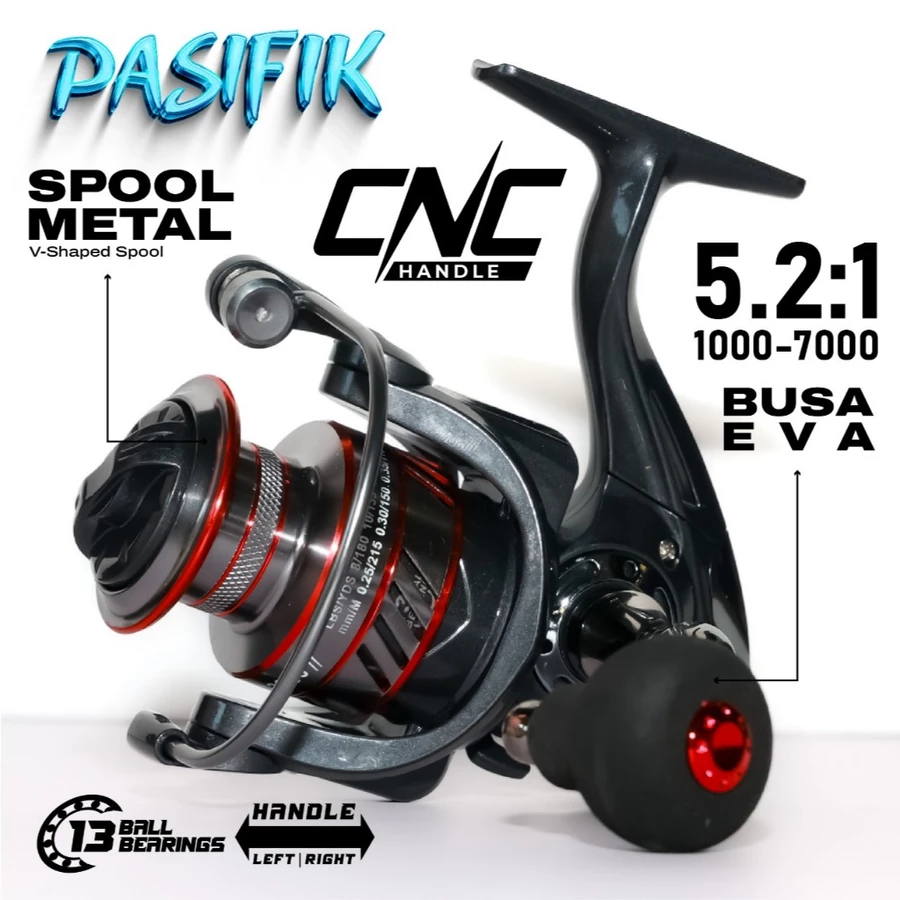 Reel Pancing DA1000 - DA7000 RED