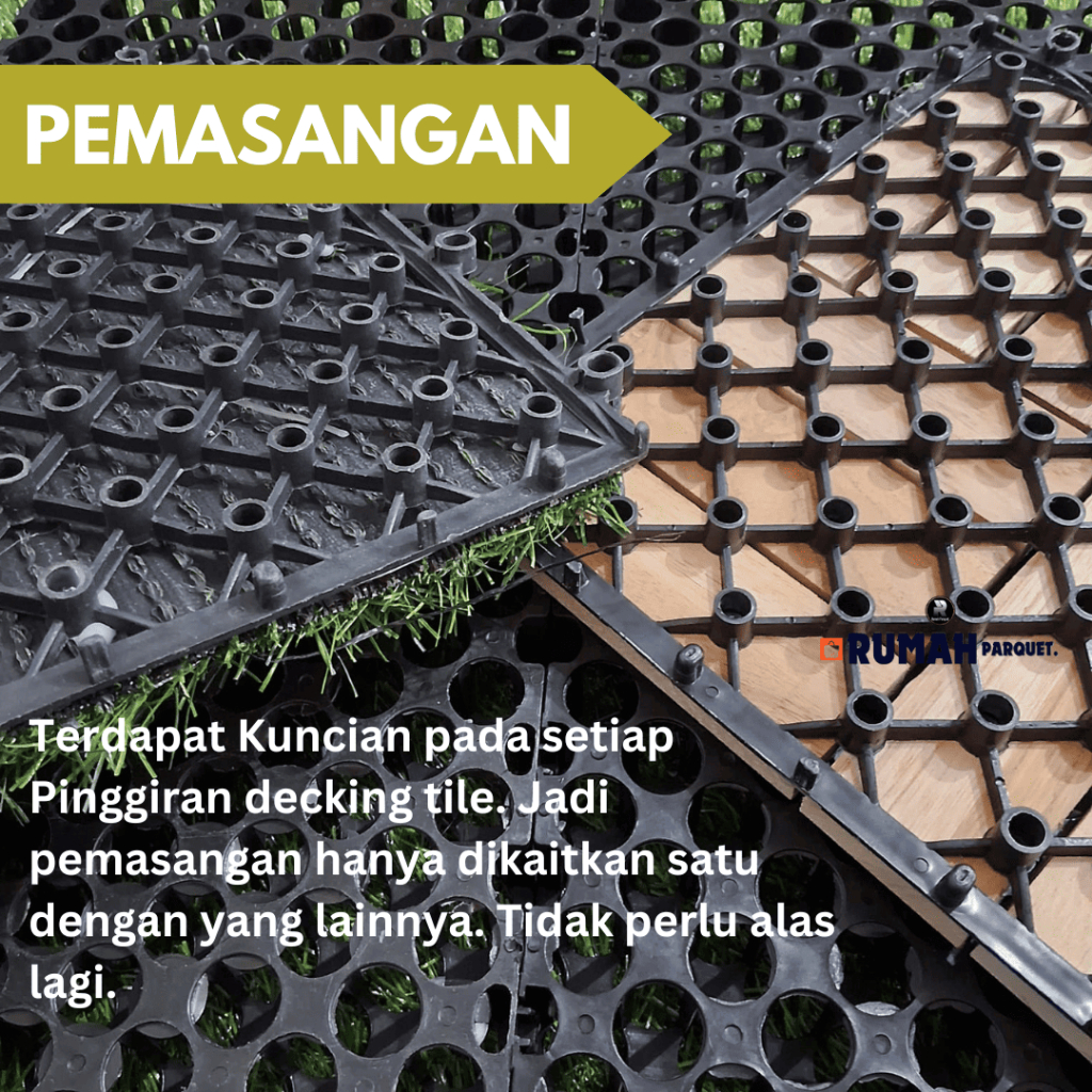 Jual Decking Tile Lantai Rumput 28x28cm | Shopee Indonesia