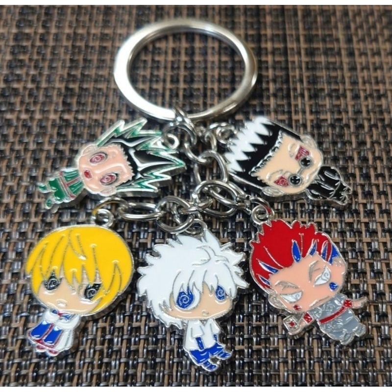 Jual Hunter X Hunter Keychain Gon Killua Kurapika Leorio Hisoka ...