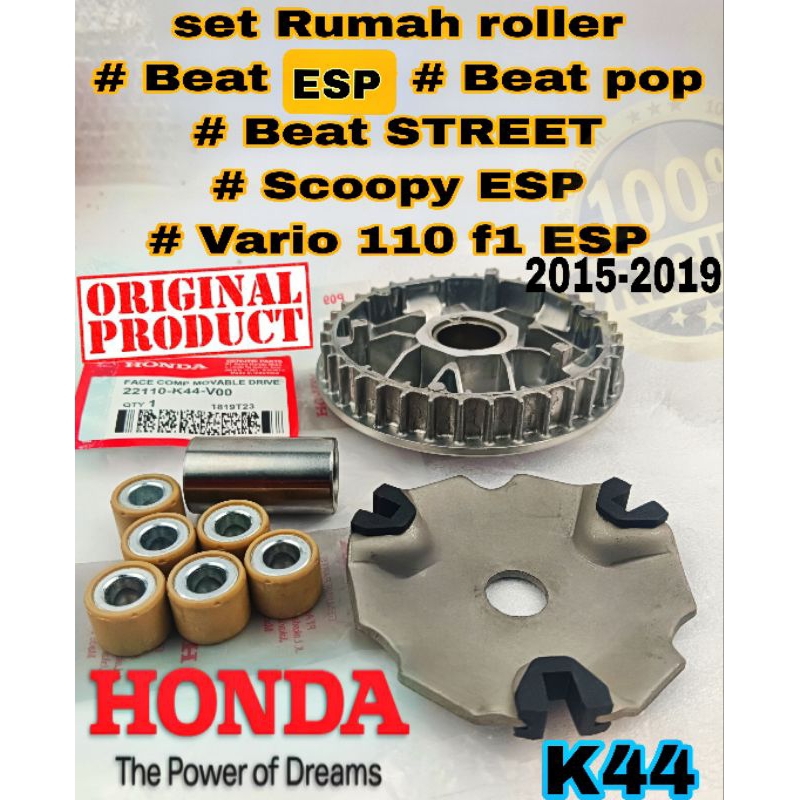 Jual K44 SET Rumah Roller original honda Beat Pop Beat Fi Esp Vario 110 ...