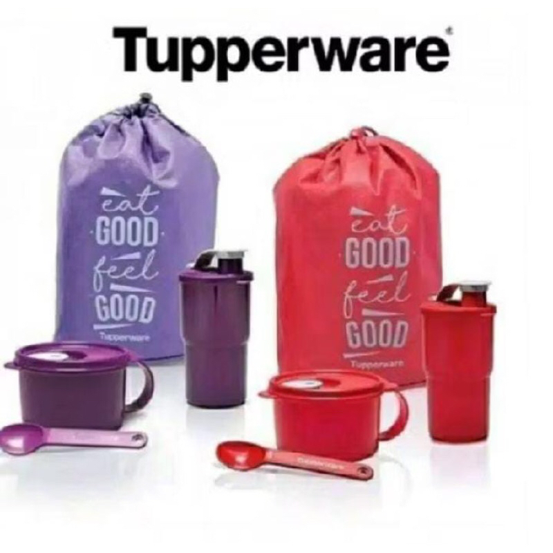 Jual TUPPERWARE SET LUNCH BOX | Shopee Indonesia
