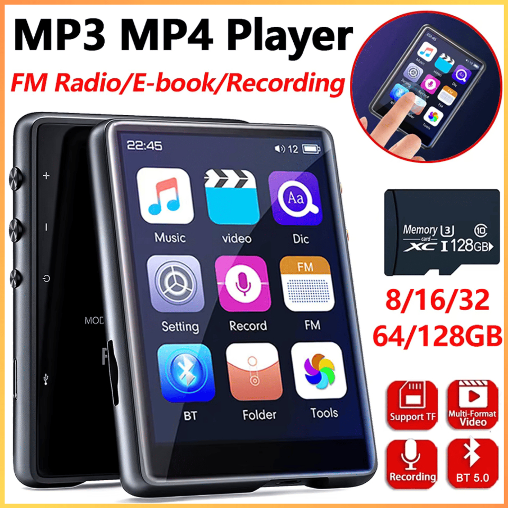 Jual COD OCCKIC MP3 Digital Audio Player Bluetooth 5.1 HiFi Touchscreen ...