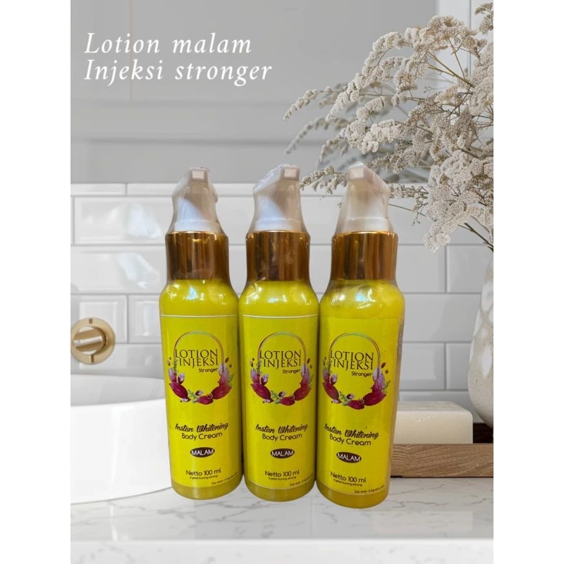 Jual Lotion malam injeksi kuning stronger | Shopee Indonesia