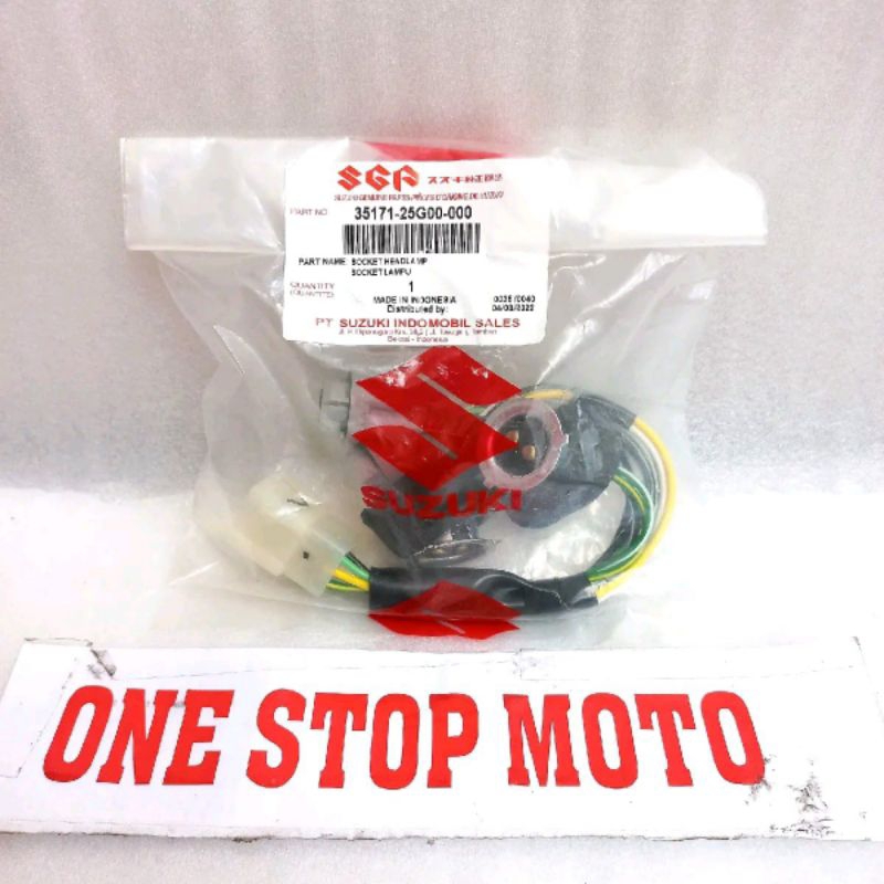 Jual FITING LAMPU SOKET LAMPU SATRIA FU150 FACELIFT 2014-2015 ASLI ...