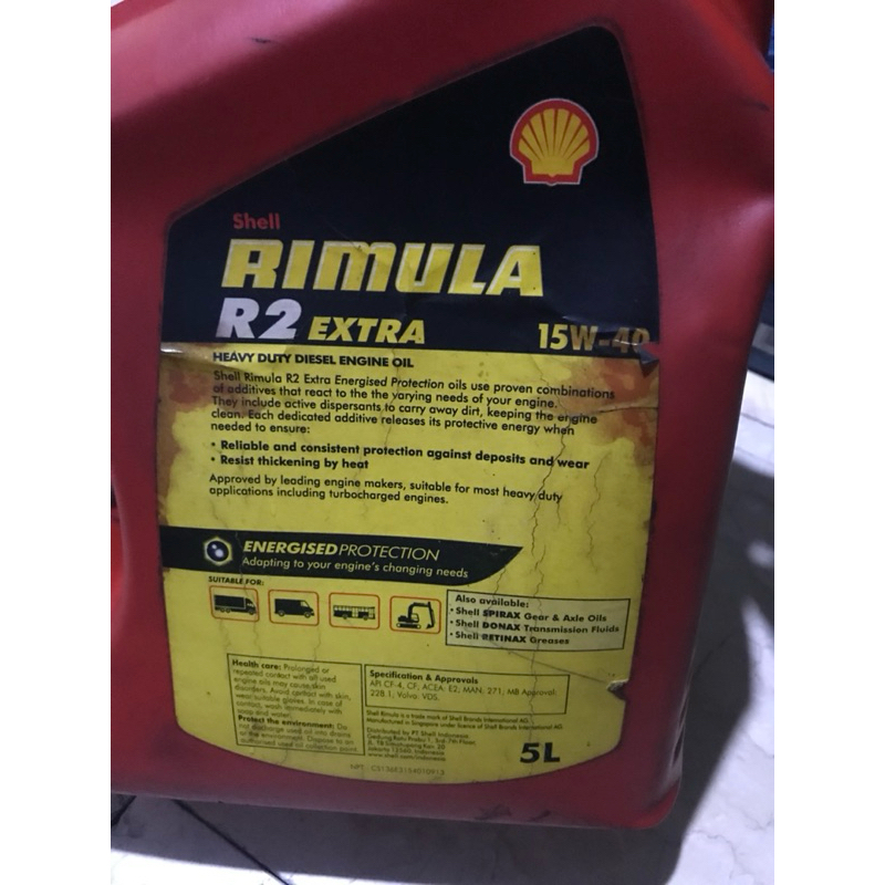 Jual oli mesin Shell Rimula R7 Extra SAE 15-40 | Shopee Indonesia
