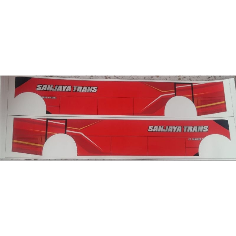 Jual Stiker miniatur bus Basuri body livery | Shopee Indonesia