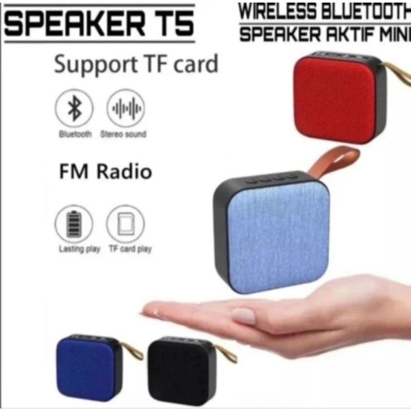 Jual SPEAKER JBL T5 BLUETOOTH FULL BAS BERGARANSI WIRELES MUSIK BOX ...