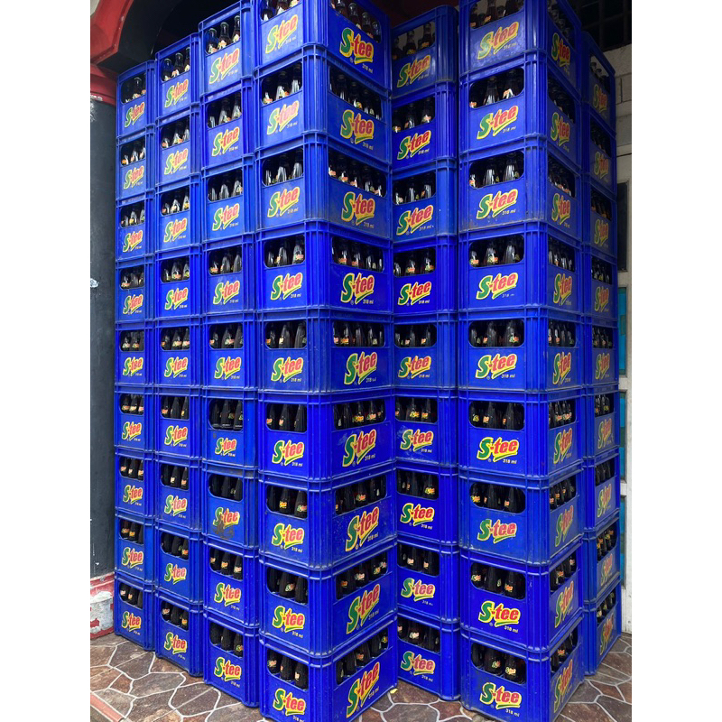 Jual Stee botol beling + krat 318 ml isi 24 pcs | Shopee Indonesia