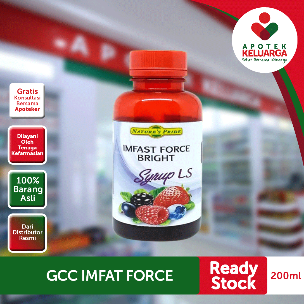 Jual NATURE'S PRIDE IMFAST FORCE BRIGHT SYRUP LS ISI 200 ML | Shopee ...