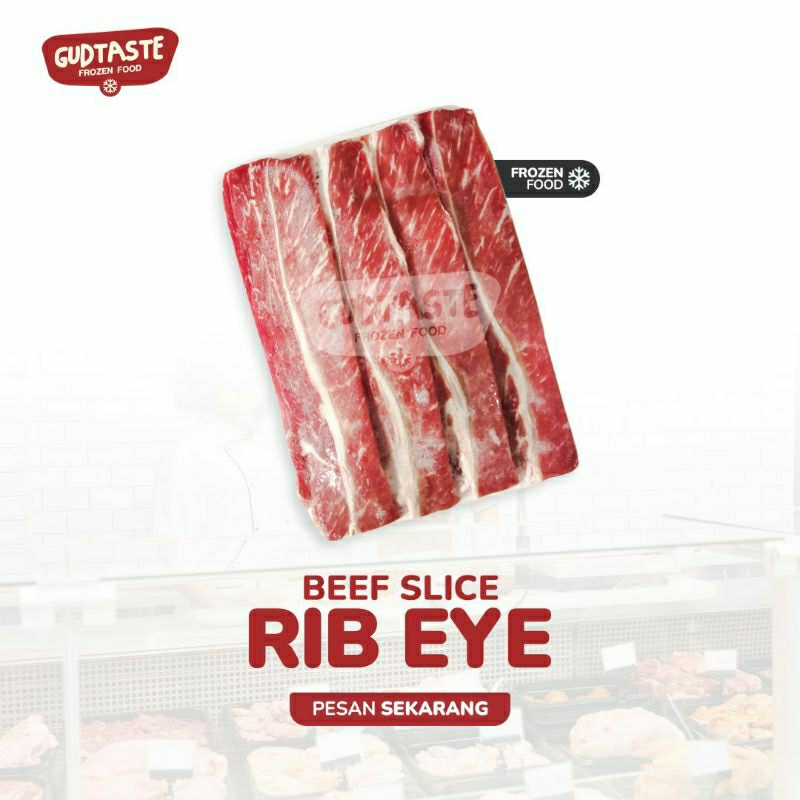 Jual Rib Eye - Beef Slice Rib Eye 500 Gram - Daging Slice - Beef Slice ...