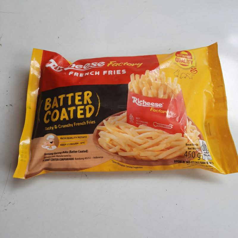 Jual Richeese Factory Kentang Butter Coated 450 gr | Shopee Indonesia