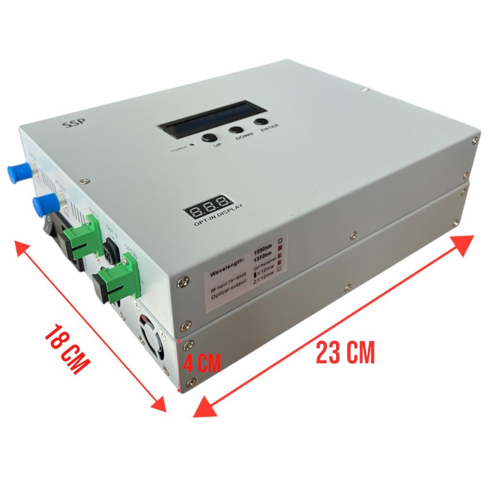 Jual CATV Transmitter 1310 Output 1 x 10db | Shopee Indonesia